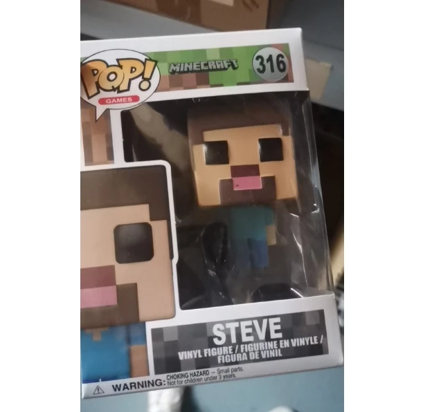 New! Funko Pop Steve #316 Alex #317 Ocelot #318 Skeleton #319