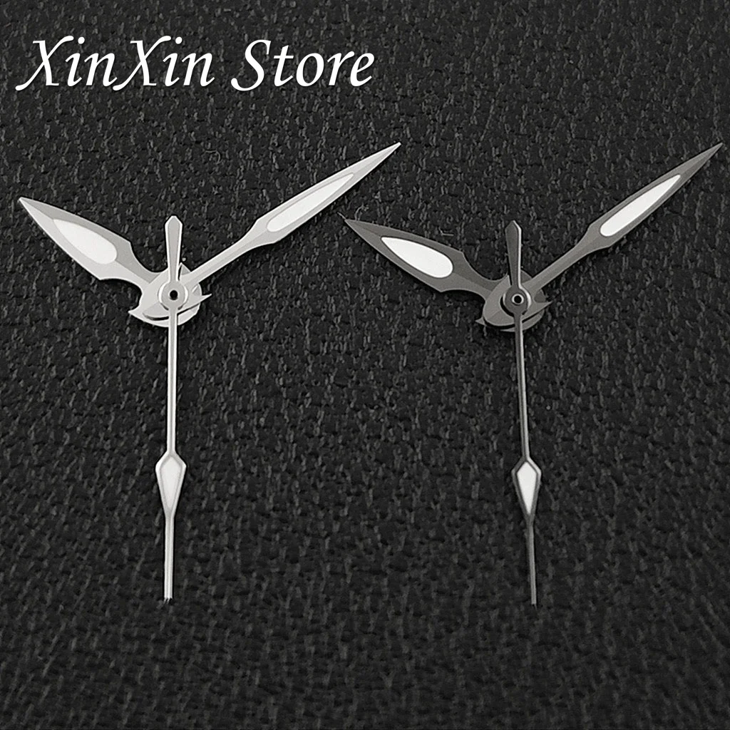 Silver Rose Gold Gun Gold NH35 Watch Hands Watches Pointers Green Luminous for NH34 NH35 NH36 4R 7S Movement Replacements Parts