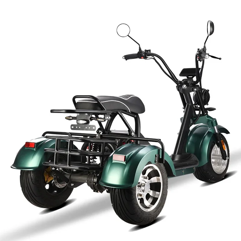 Adult Electric Motorcycle Scooter Tricycle 2000W Electric Citycoco motocicleta eléctrica