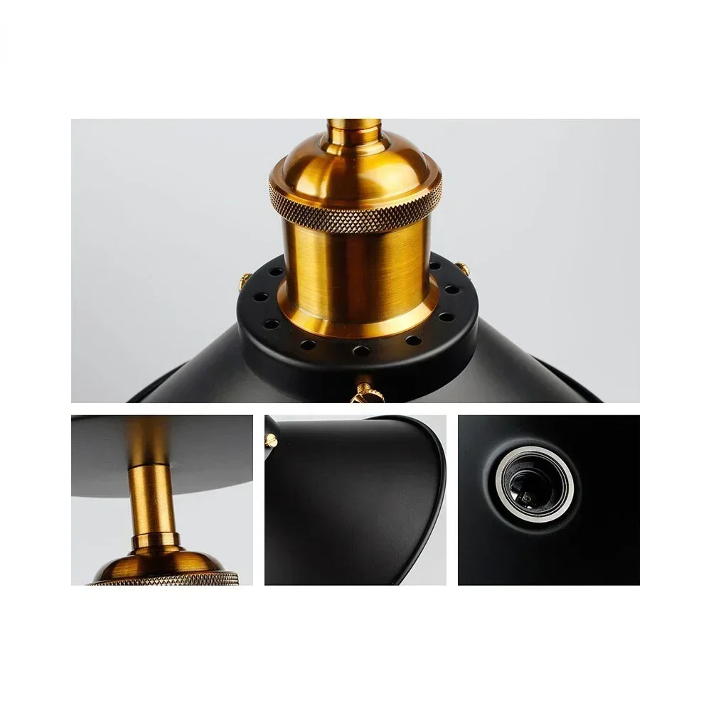 

Промышленный потолочный светильник, винтажная лампа, потолочное освещение в стиле ретро, лофт, американские кантри, светильники, бесплатная доставка