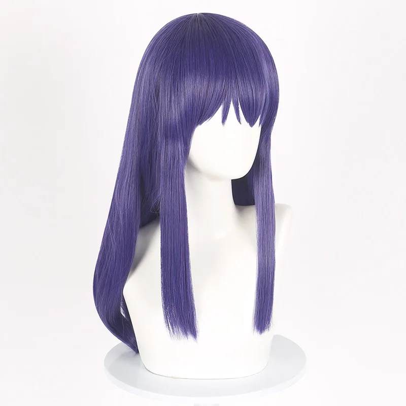 The Disastrous Life of Saiki Teruhashi Kokomi Cosplay Wig Blue Synthetic Long Straight Wig Anime Coser Cute Girl Wig Daily Party