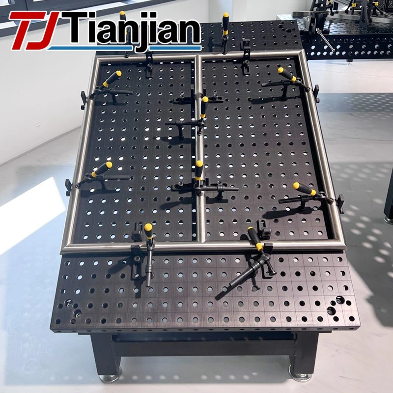 Сварочный стол с ЧПУ 3D-резами с допуском ±0,1 мм, новый состояние для аэрокосмических/автомобильных приспособлений