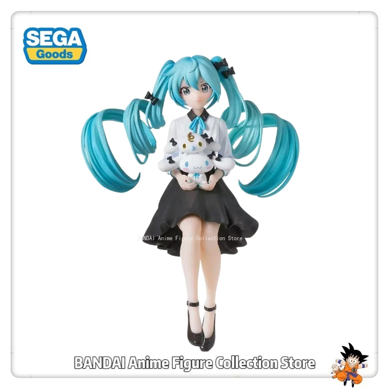 在庫あり-オリジナル-セガ-初音ミク-シナモロール-すましver-ヌードルストッパーアニメフィギュアコレクション装​​飾飾りモデル