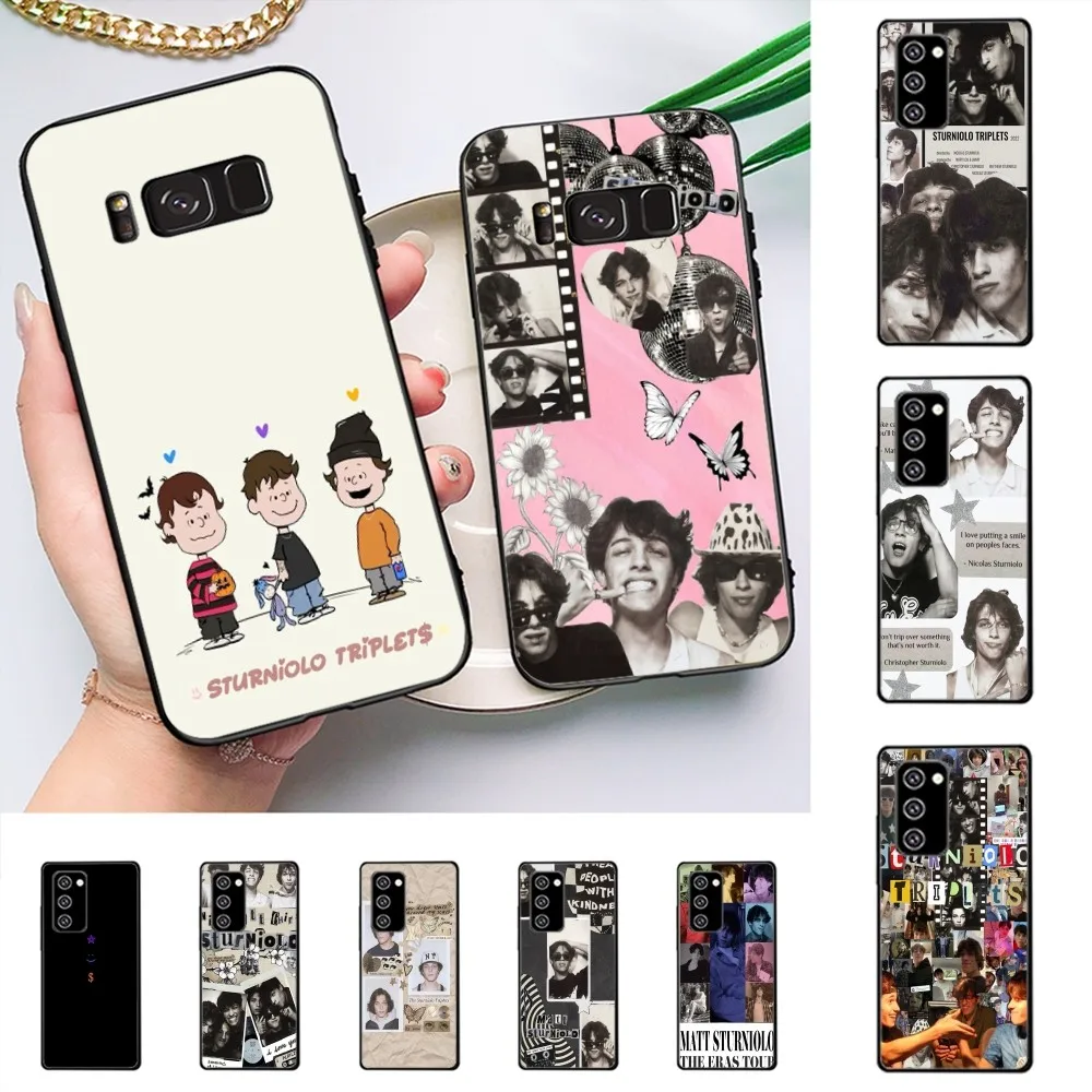 S-Sturniolo T-Triplets Phone Case For Samsung J 7 plus 7core J7 neo J6 plus prime J6 Mobile Cover