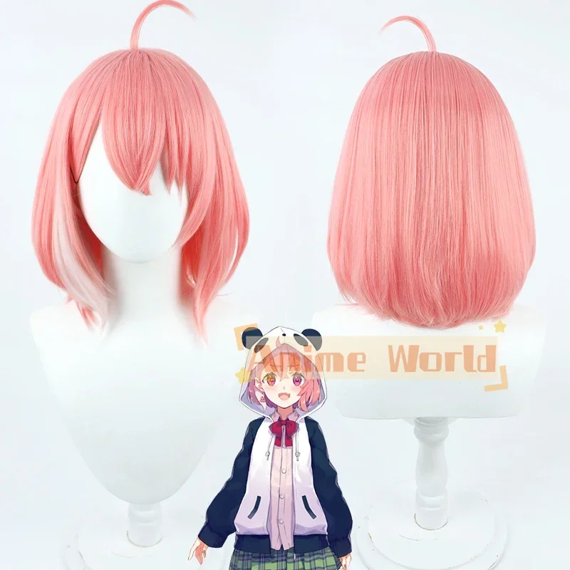 

Hololive Vtuber Virtual Idol Nijisanji Gamers Sasaki Saku Cosplay Wig Heat Resistant Hair Halloween Role Play Party Wig