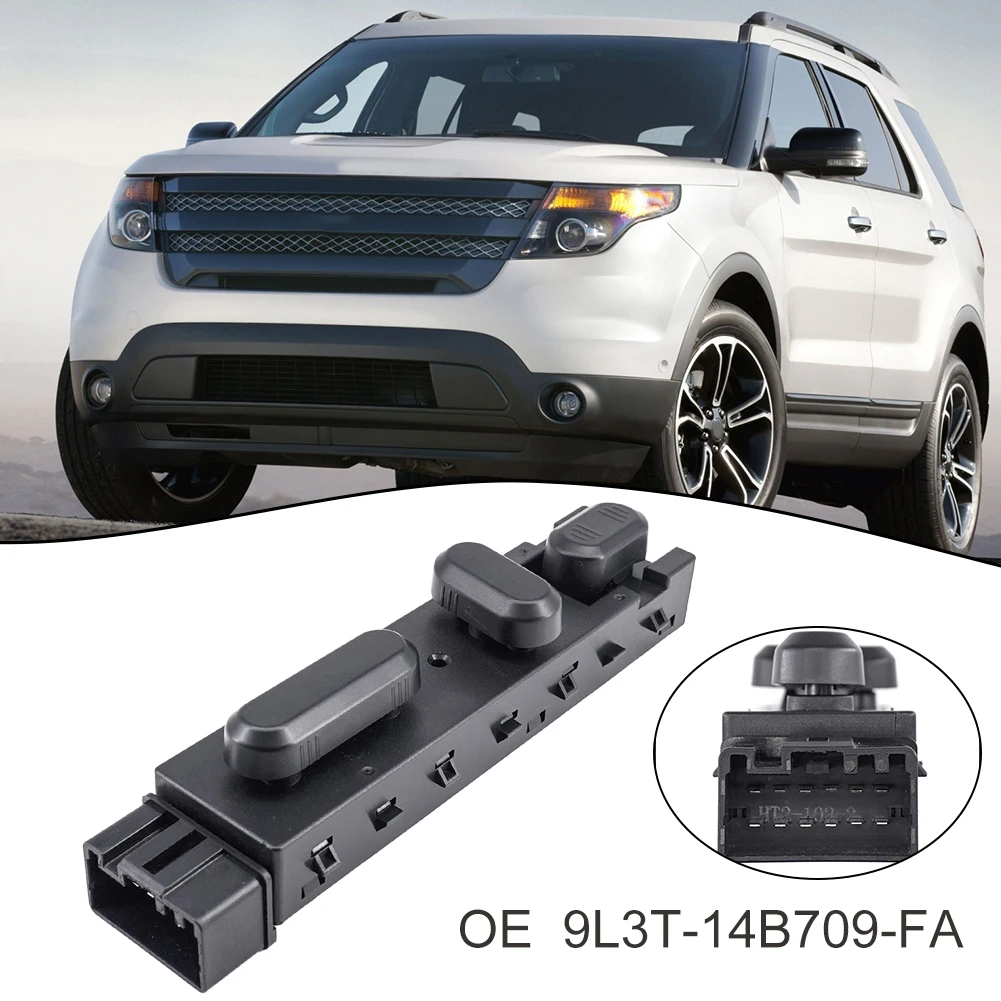 

Brand New Switch Part Driver Power For Ford F150 Explorer Drive Practical Seat Switch 9L3T-14B709-FA ABS Plastic