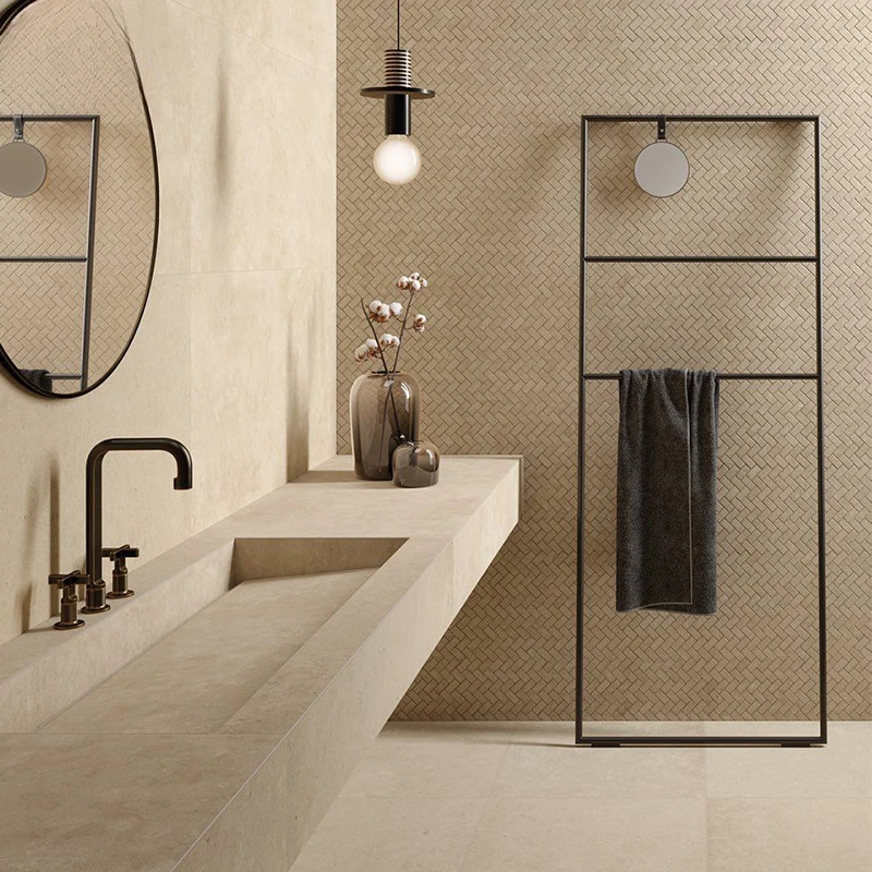 

Stone slab integrated basin bathroom cabinet combined wall drainage toilet wall-mounted washbasin net red washbasin cabinet