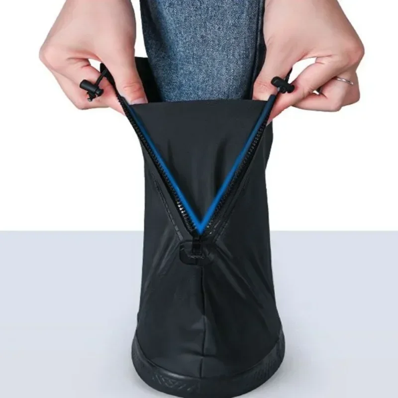 Wellies New Rain Boots for Men High Long Man Shoes Farming 2025 Without Lacing Waterproof Resistant Wear-resistant Fashion Gum