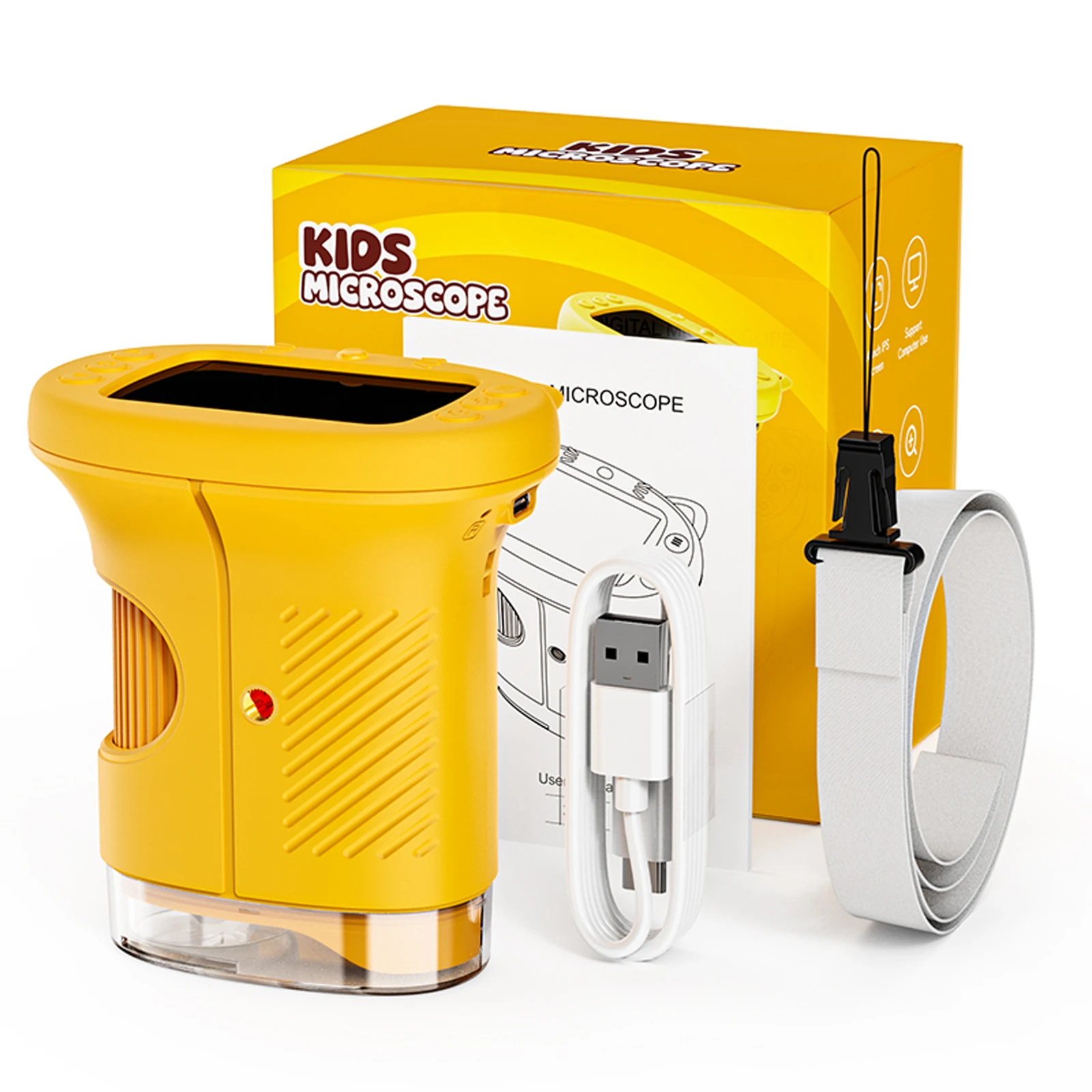 Kids Microscope Wit…