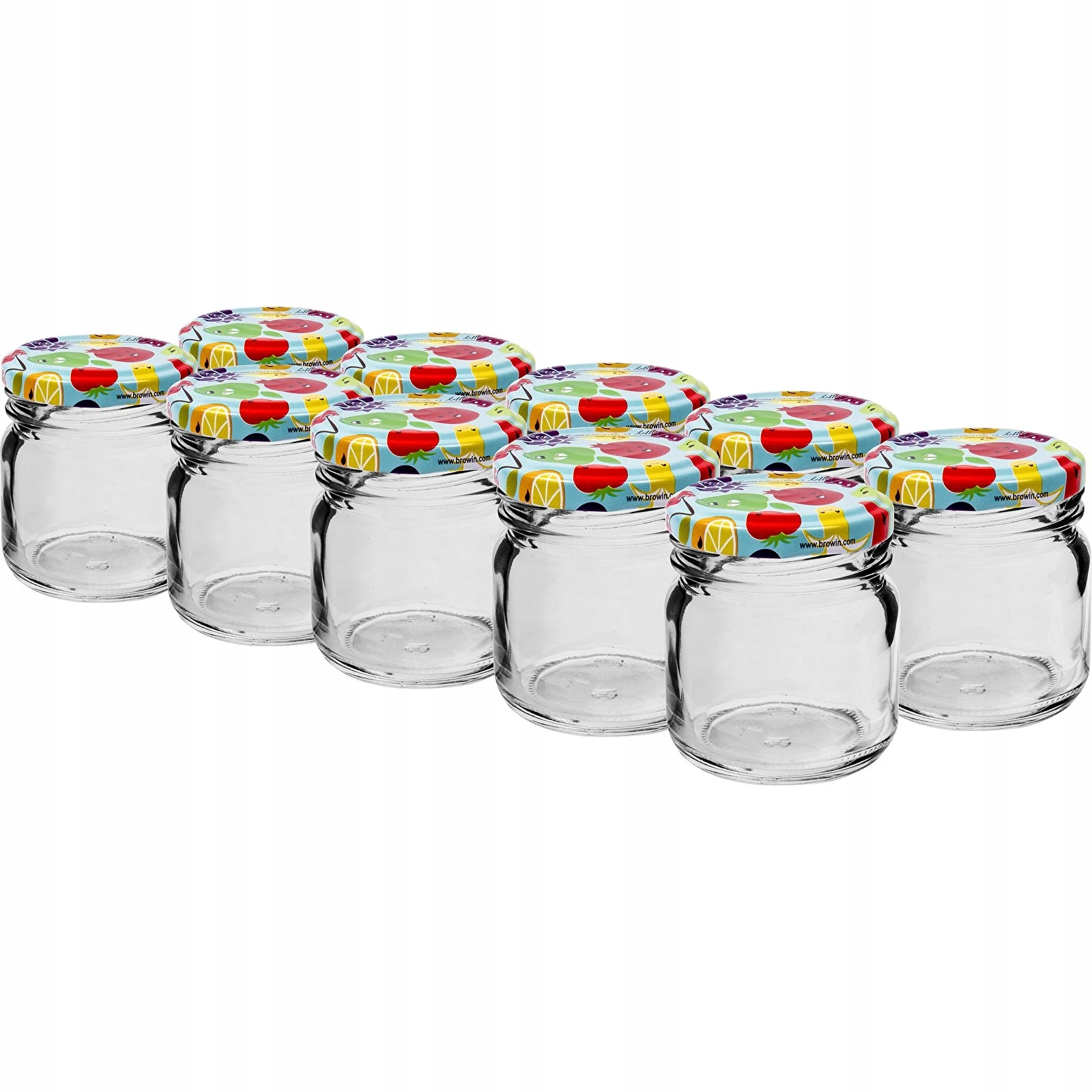 Een glazen pot met schroefdop TO fi43 40ml - 10 stuks