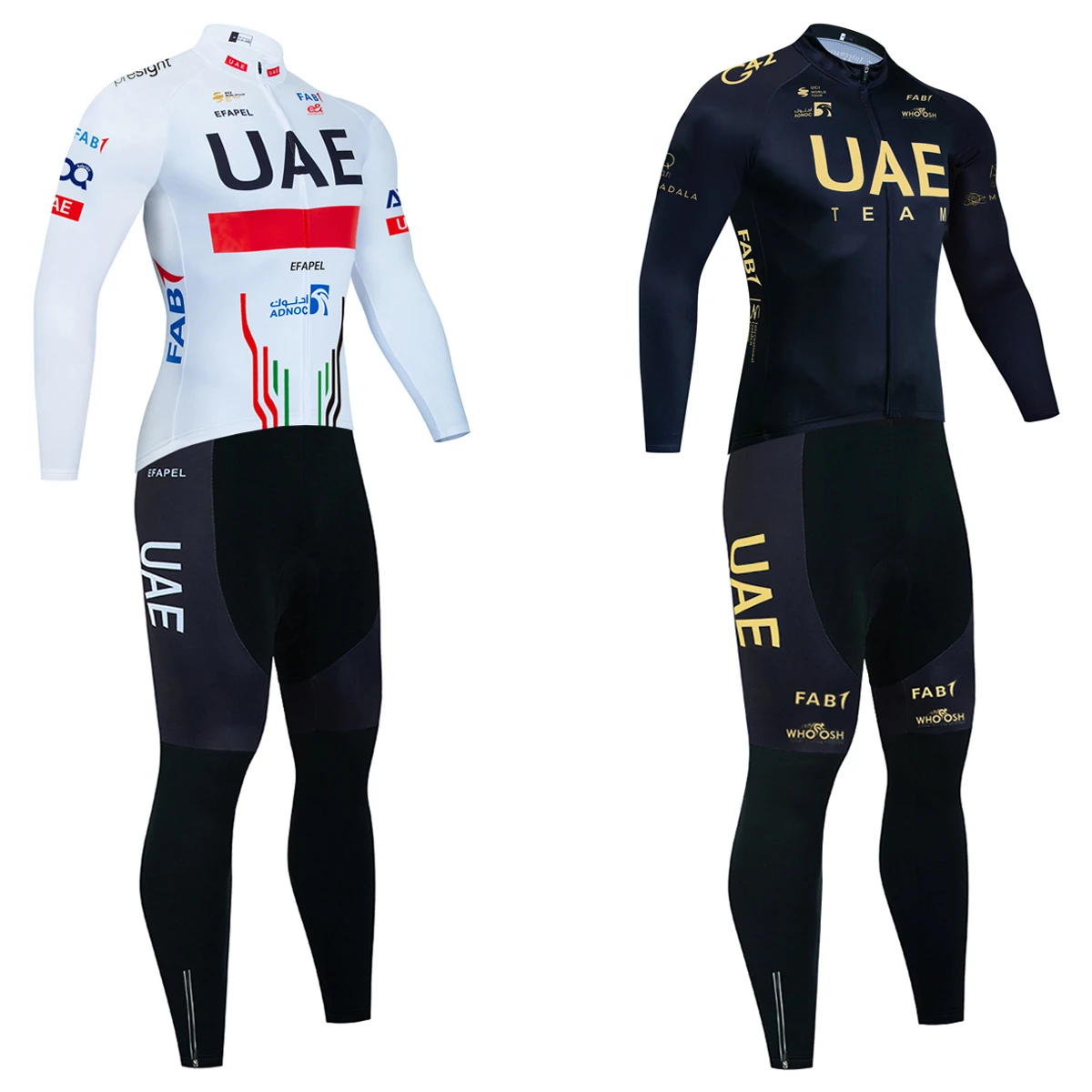 New UAE Team Winter Cycling Jacket Men Women 20d MTB Road Bike