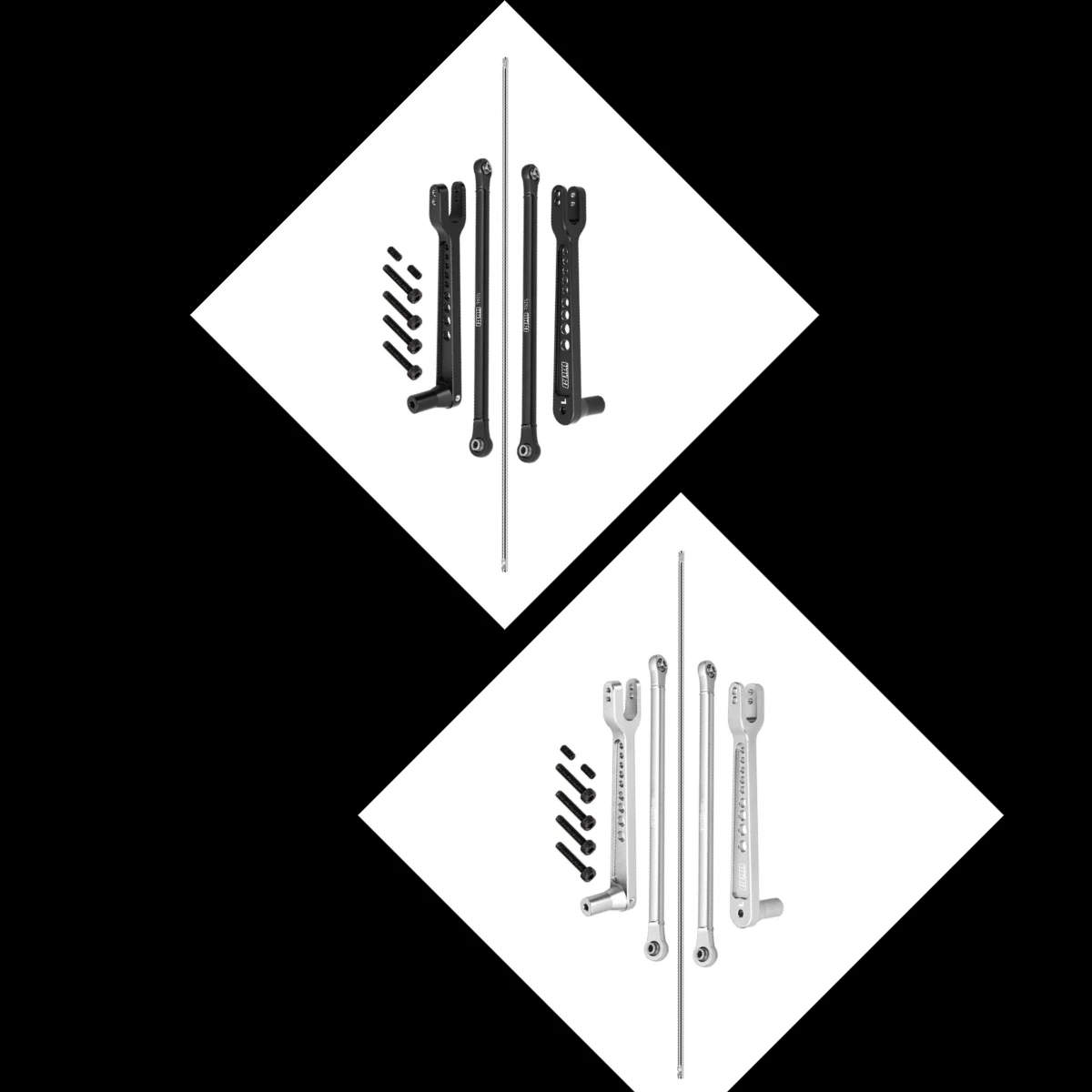 

Задний антиповоротный стержень из сплава GPM 7075, стабилизатор LOSI 1/6 8IGHT-X Lasernut