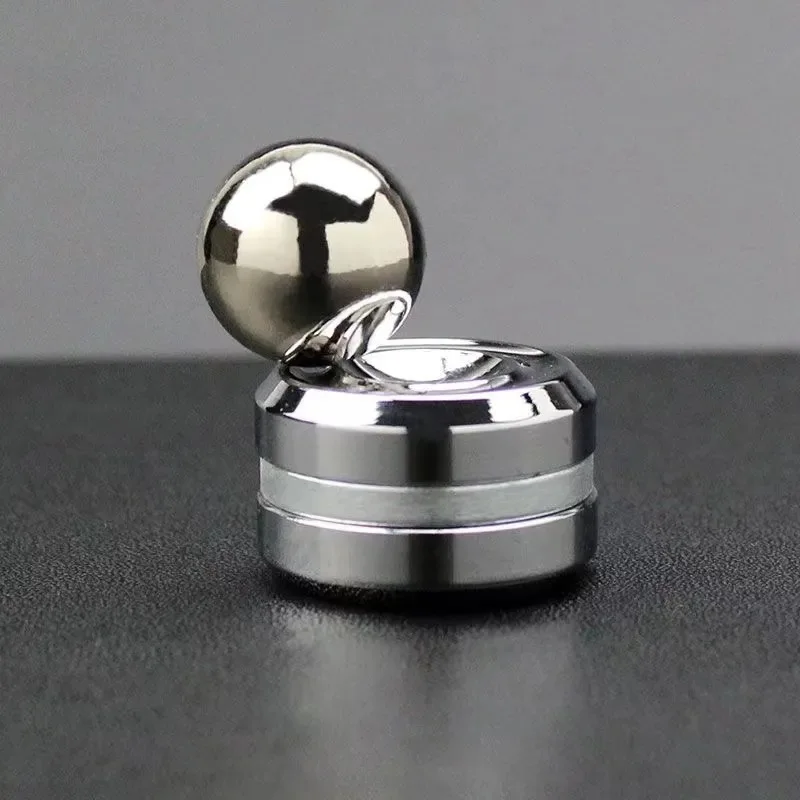 Orbiter Fidget المغناطيسي الأقمار الصناعية الدوران سبينر مع دوران سلس الإجهاد الإغاثة لعبة الاصبع للقلق التركيز ASMR اللعب الحسي