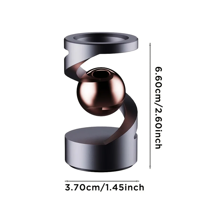 Metal Desktop Gyroscope Non-Levitating Office Desk Decorative Item Rotating Finger Toy Desktop Ornament