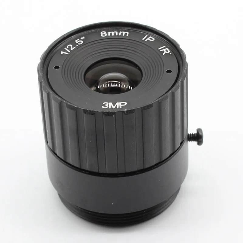 

HD 1/2.5" 3mp 8mm CCTV Lens Iris IR Infrared CS Mount Manual Fixed Board For Security 1080p IP Camera
