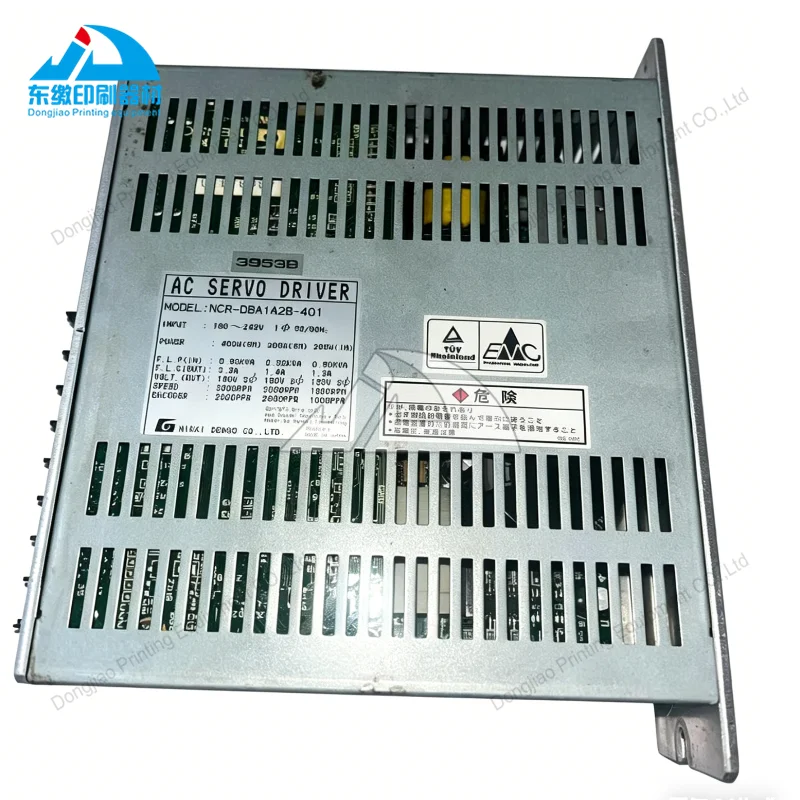 

NCR-DBA1A2B-401 Model Offset Printing Machine Parts Servo Drive for Komori Lithrone Spare Parts