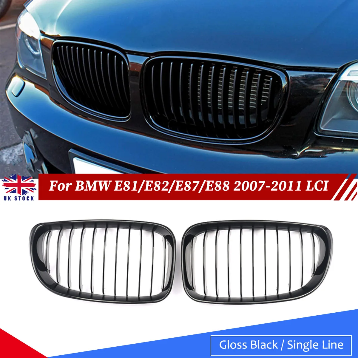 

Решетки для BMW 1-Series E81 E82 E87 E88 2008 2009 2010 2011