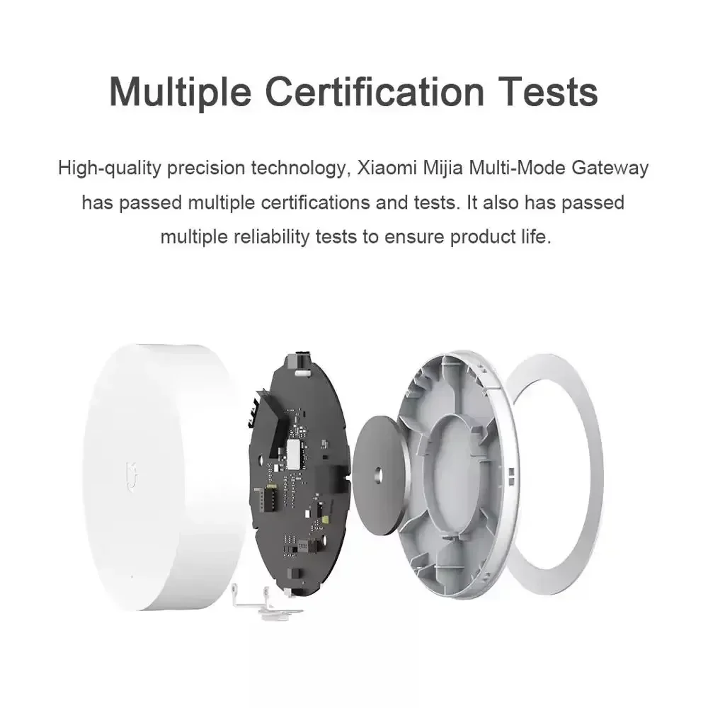 China Version Xiaomi Mijia Smart Multi-Mode Gateway 3 Controlled By Voice Remote Control And Automation Smart Linkage Mesh Hub