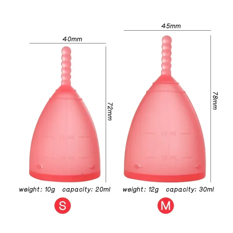 Women Cup Medical Grade Silicone Menstrual Cups Feminine Hygiene menstrual Lady Cup Health Care Period Cups