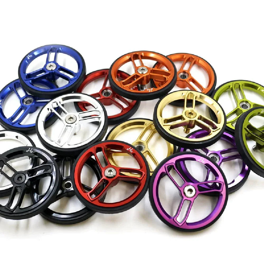 h-h-easywheel-60-70mm-per-brompton-cline-pline-tline-ruota-facile-da-usare-con-vite-in-titanio