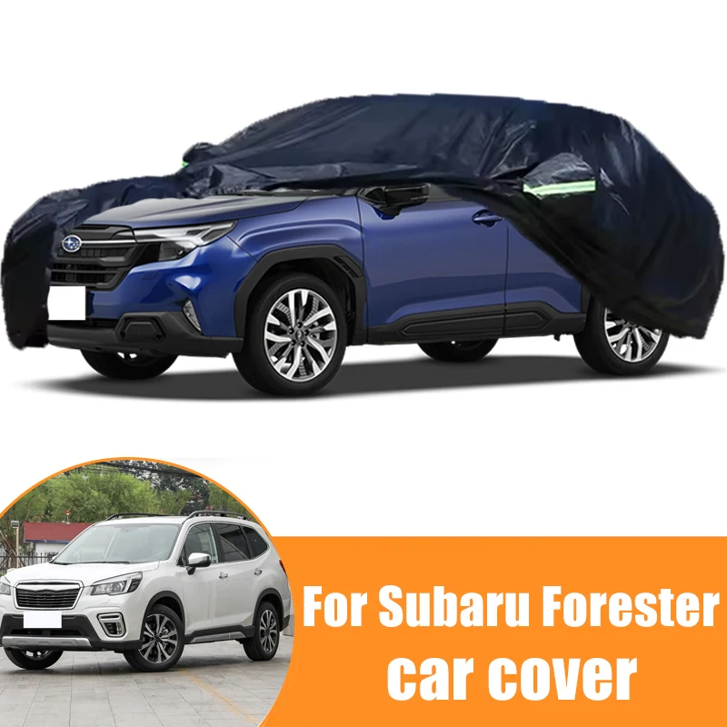 

For Subaru Forester All-Weather Car Covers 6-in-1 Waterproof Dustproof UV Proof Snowproof Scratch Resistant Protection