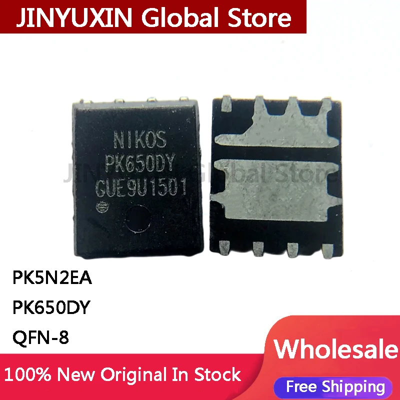 Chip IC de 5 piezas, PK5N2EA, PK650DY, PK650OY, PK6500Y, PK650, QFN-8, Stock al por mayor