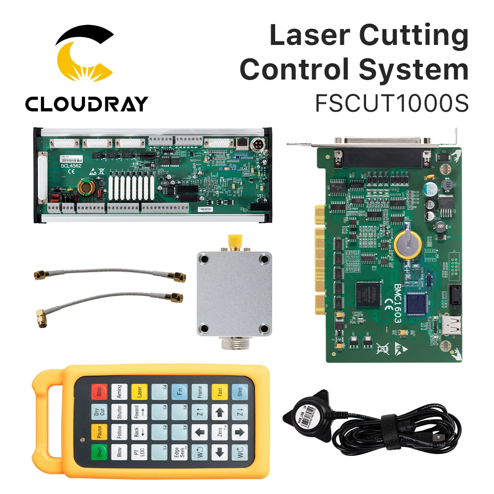 Système de contrôle de la machine de découpe laser, ESS FSCUT, FSCUT1000S, BMC1603, FSCUT1000, contrôleur pour la découpe du métal