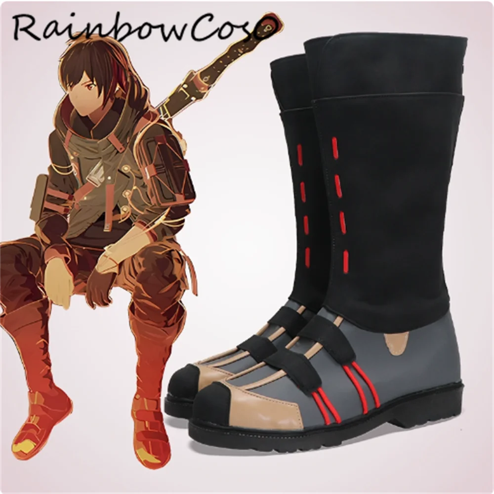 Yuito Sumeragi SCARLET NEXUS Cosplay Shoes Boots Game Anime Halloween Christmas RainbowCos0 W4695