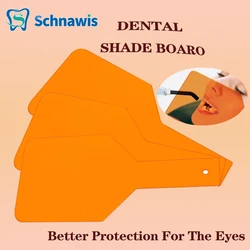 1Pc Dental Shade Board Eye Protector Hand Held Shield Plate Dentistry Lab Light Curing Lamp Filter Dentist Clinic Tool Shield