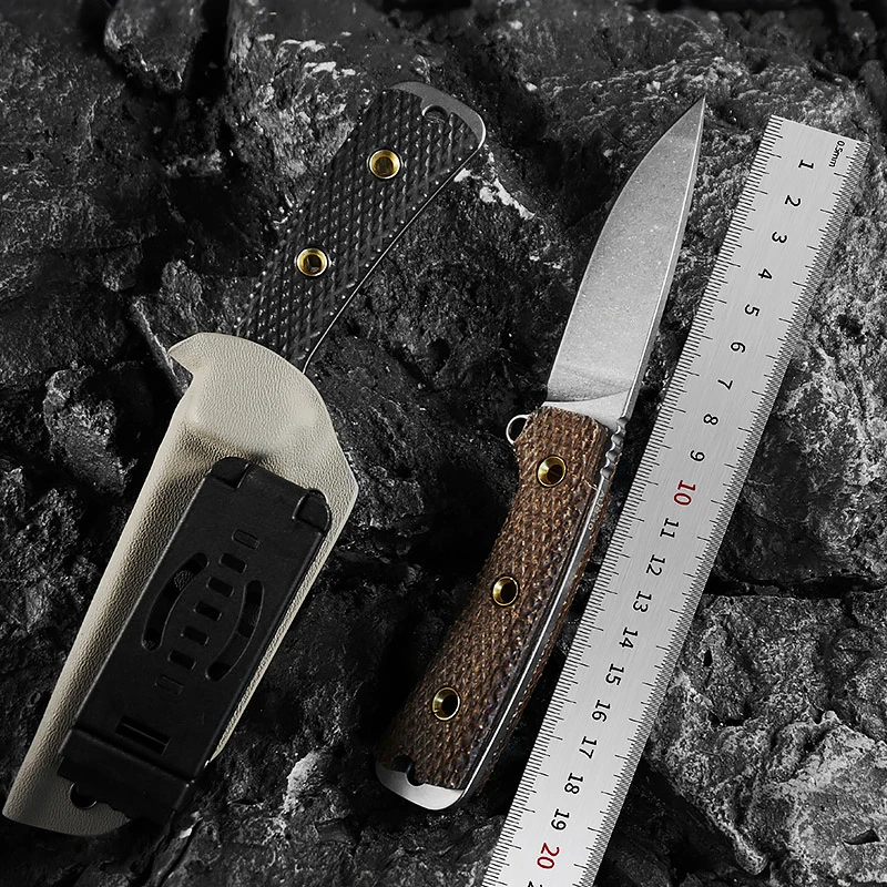 

Компактный портативный нож из стали A10 с тактической рукоятью G10/льняной тканью, сельскохозяйственный нож для рубки, нож для удаления препятствий