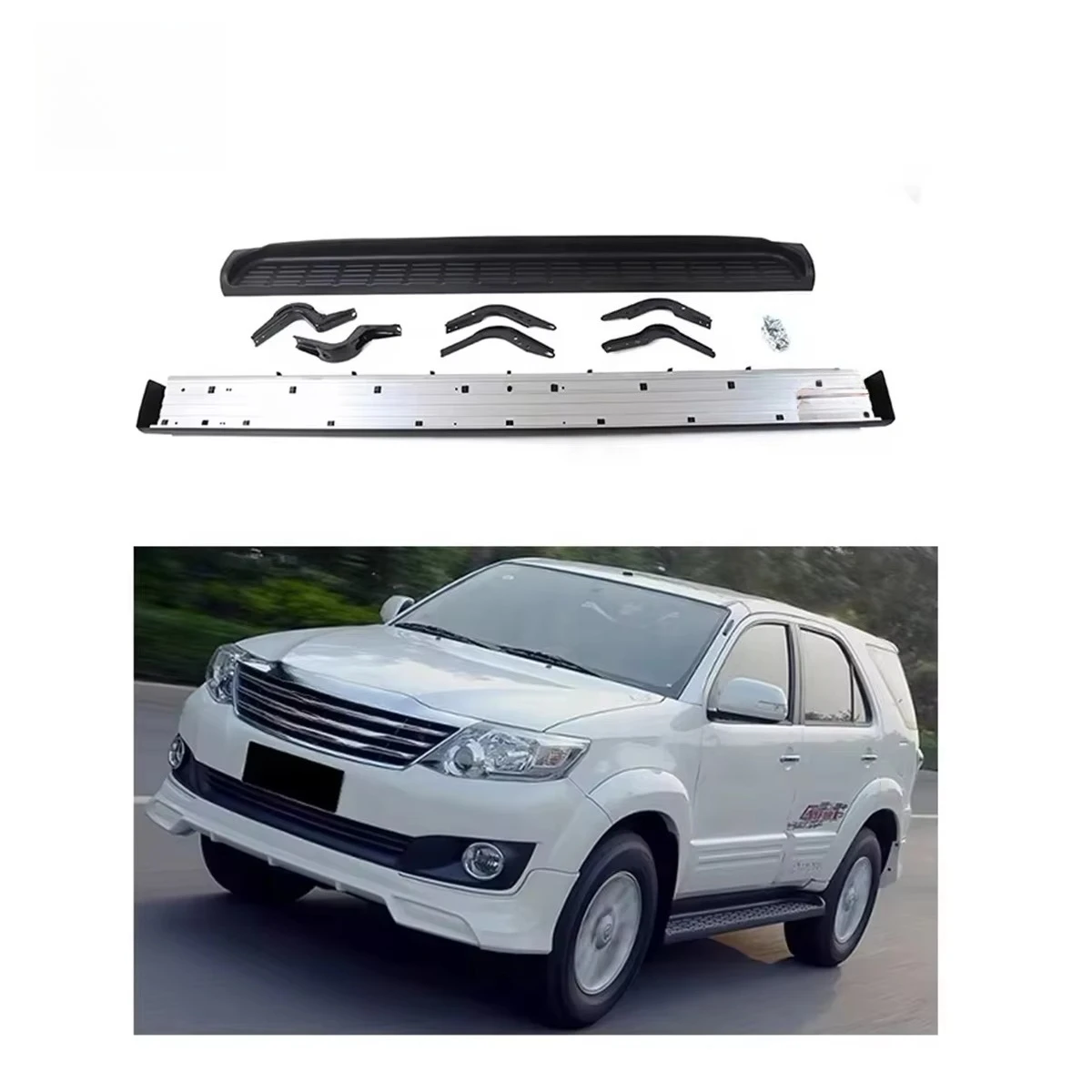Running Board Step Car Pedal Auto Parts Car Running Board For Fortuner 2012- 2015 2016+