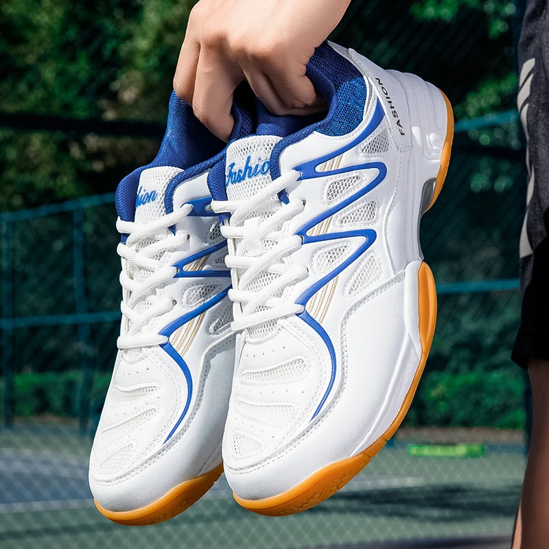 Zapatos de voleibol, zapatos de bádminton para hombre, zapatos de tenis de mesa para mujer, zapatos de entrenamiento antideslizantes, zapatos deportivos, tenis para parejas con tendones