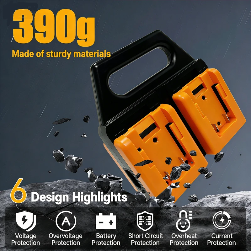 DeWalt 18V XR 20V FlexVolt 60V 리튬 배터리 DCB180 DCB200 DCB203 DCB205 충전기 DCB104 전동공구 악세사리