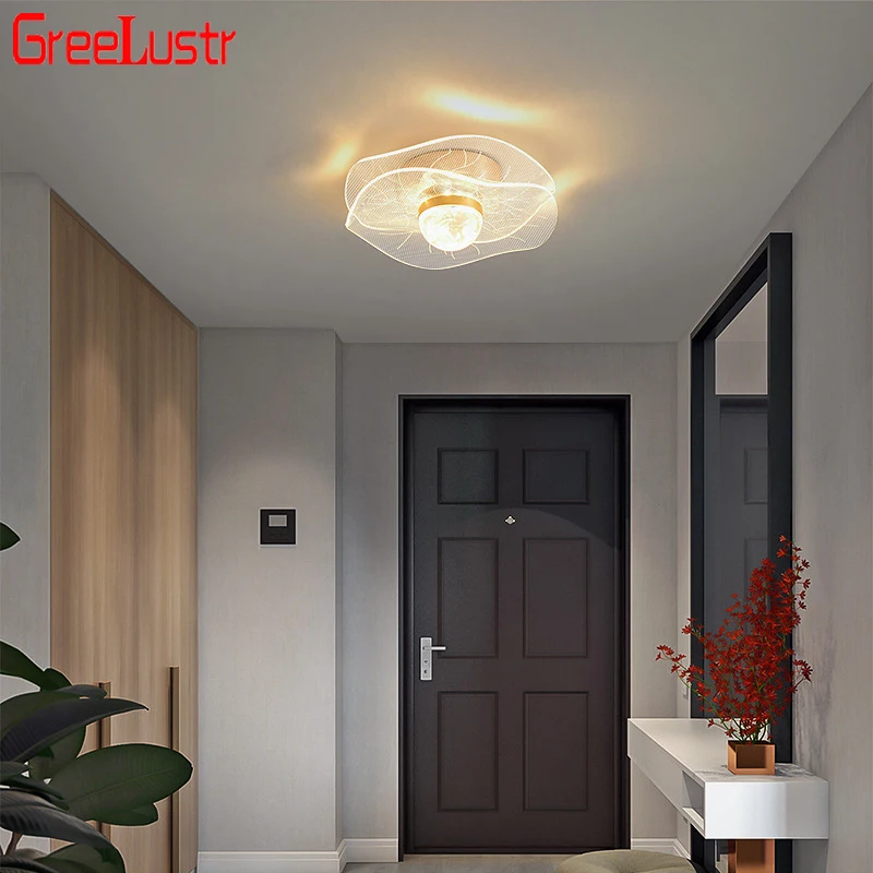 Modern Acrylic Ceiling Lamp Aisle Corridor Balcony LED Ceiling Lights for Bedroom Bay Window Nordic Creative Lighting Fixtures