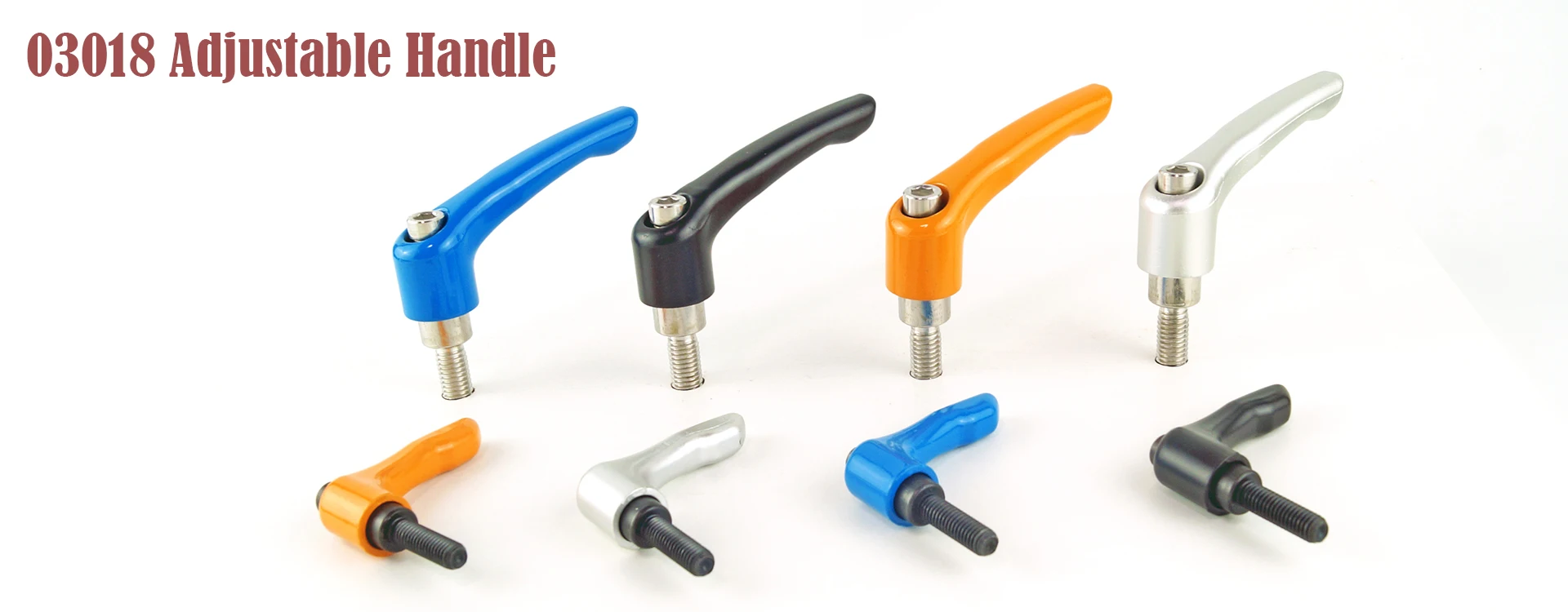 M5 M6 Female Solid Adjustable Handle Clamping Lever Arms Tension Levers