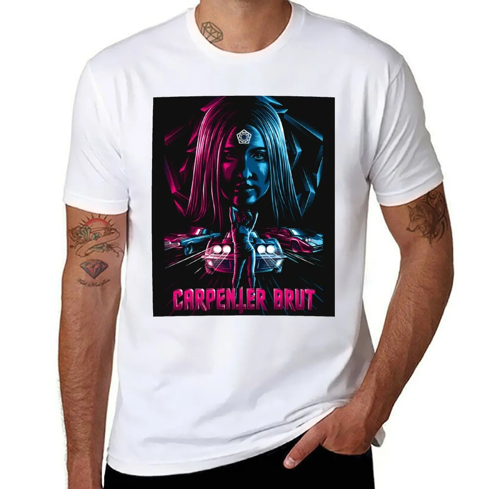 

Best Logo Carpenter Brut T-Shirt man t shirt graphic t shirts for man slim fit T-Shirt