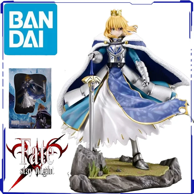 27CM Fate/stay Night Altria Pendragon Figure Action Model Decoration Cartoon Doll Ornament Collection Toy Gift Present Ins Decor