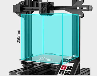 طابعة ثلاثية الأبعاد تجهزها بنفسك من العلامة التجارية فلاتشفورج-Voxelab Aquila X2 FDM 220*220*250 مللي متر