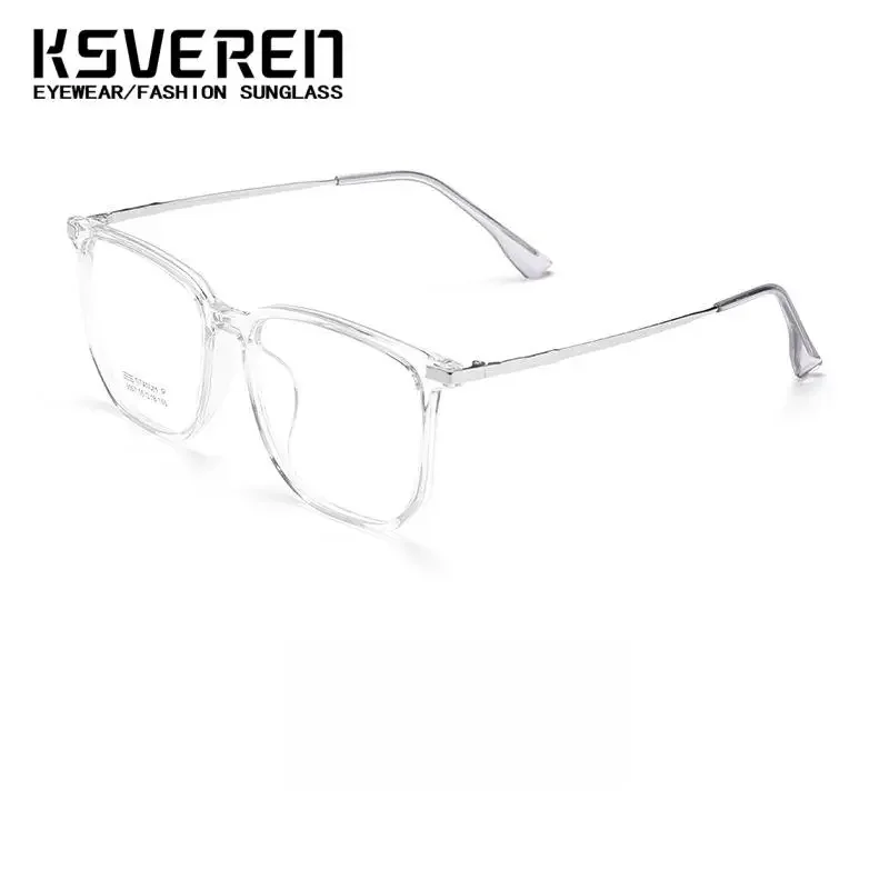 Модные прозрачные очки в стиле ретро, квадратные очки для чтения, удобная оправа для очков по рецепту для мужчин и женщин