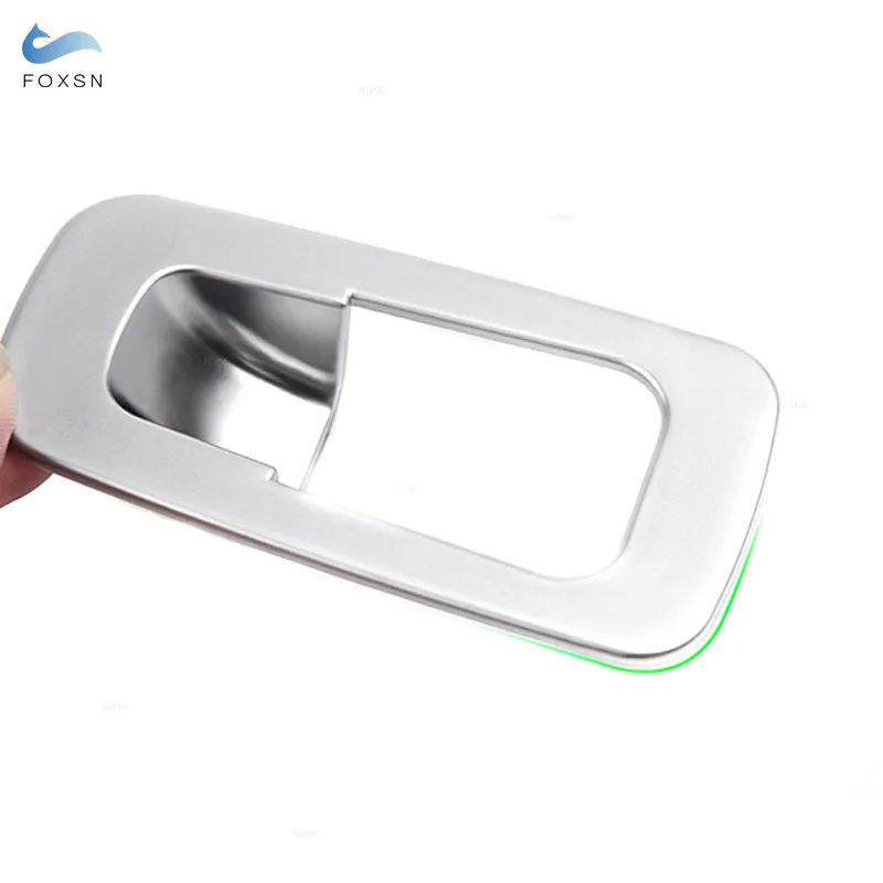 Car Accessories ABS Carbon Texture Handbrake Button Cover Trim For Mercedes Benz C E GLC Class W205 W213 X253 2016 2017 2018