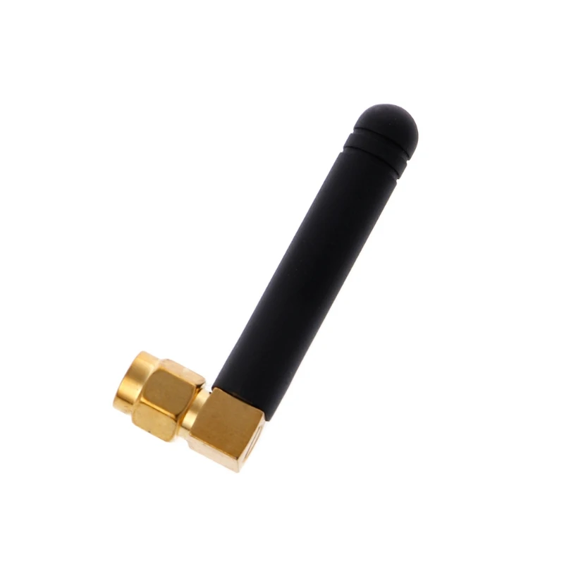 2022 Nieuwe 433Mhz Antenne Met Haakse Sma Male Connector 2dBi 50Mm