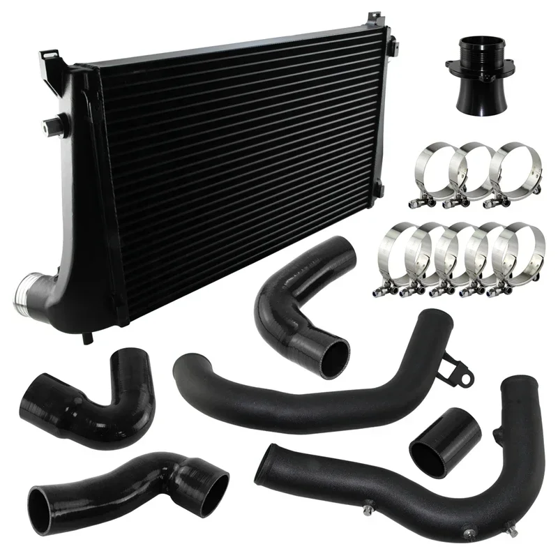 70MM Intercooler Kit Charge Pipe Kit  For VW GTI MK7 Golf R Audi A3/S3 Skoda Seat 1.8T 2.0T TSI