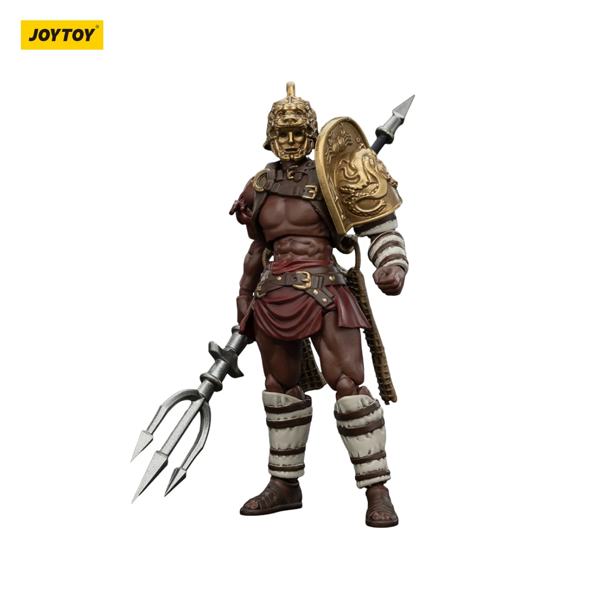 JOYTOY 1/18 แอ็คชั่นฟิกเกอร์อะนิเมะ 10.8 ซม.โรมันกลาดิเอเตอร์ฮาสตา ธรีเอ็กซ์ ดิมาชอรัส เรติอาเรียส เซคิวเตอร์กลาดิเอเตอร์