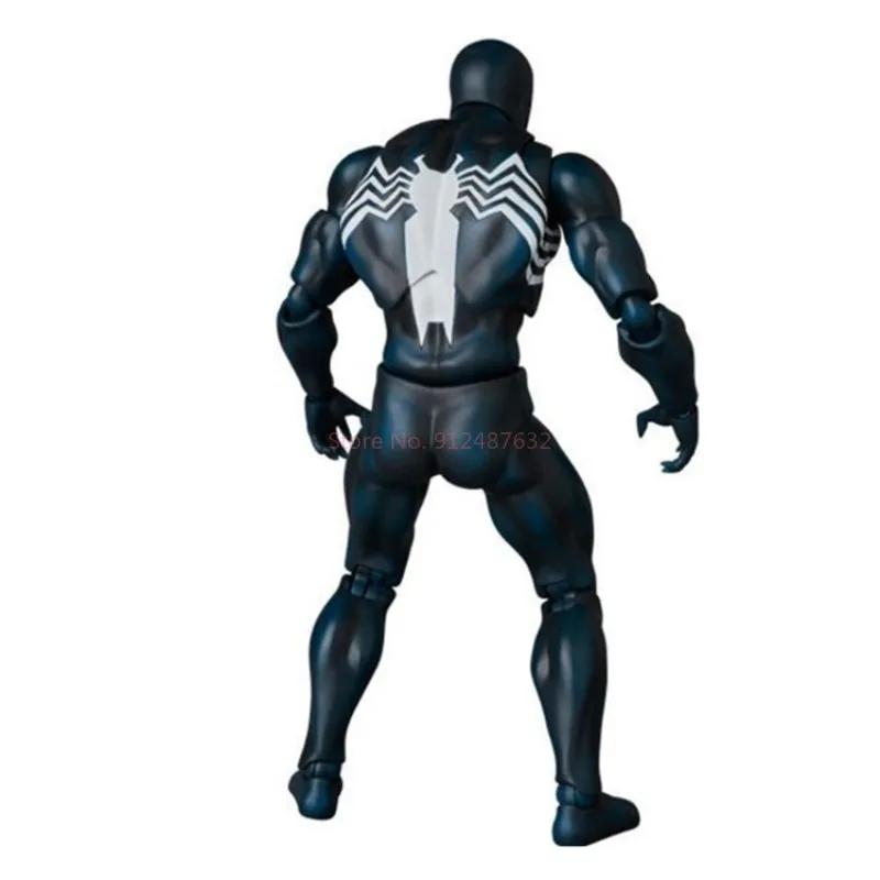 Marvel Spider-Man Venom Comic Ver, Mafex 088, nova figura de ação anime re-lançamento, o incrível brinquedo colecionável do homem-aranha para crianças