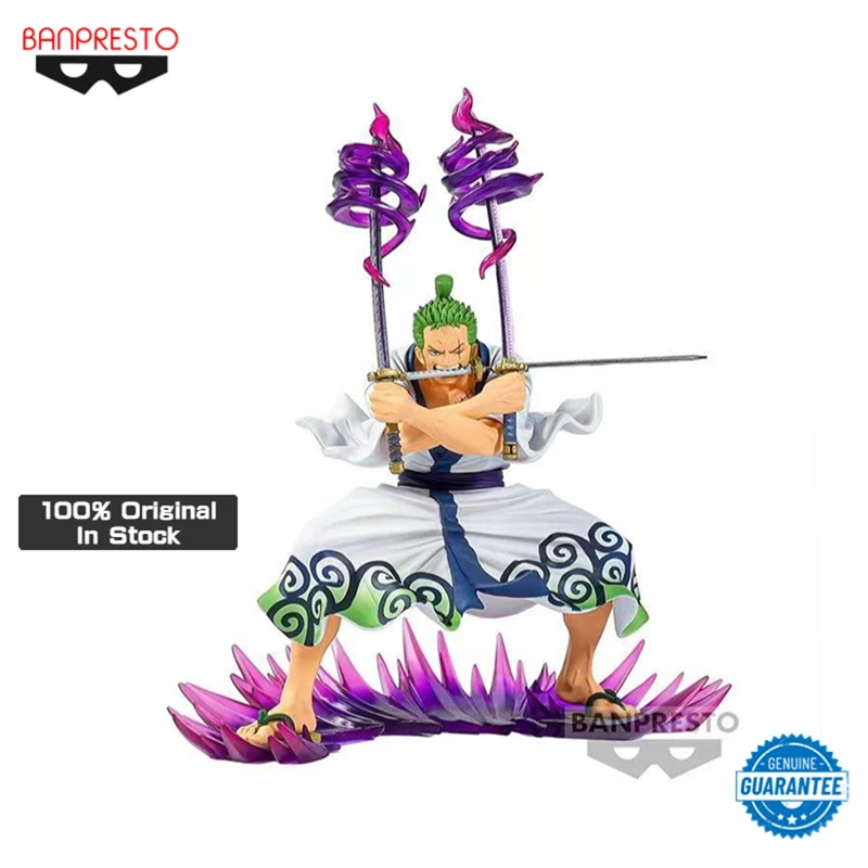 

Genuine Original Banpresto DXF Special Anime One Piece Roronoa Zoro Yamaraja Collectible Figures Model Toys Ornaments Boy Gifts