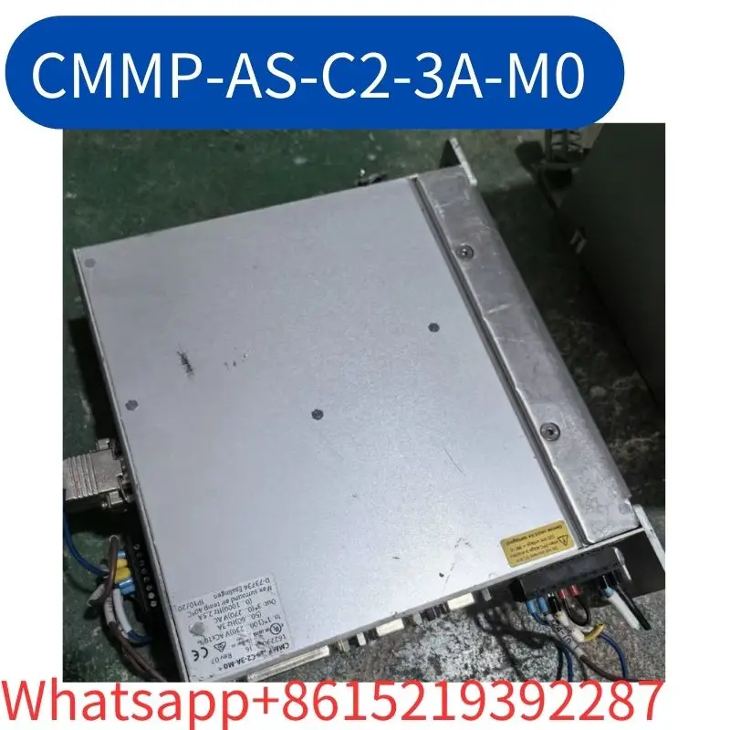 Controlador servo de segunda mão, CMMP-AS-C2-3A-M0, 1622901, teste OK