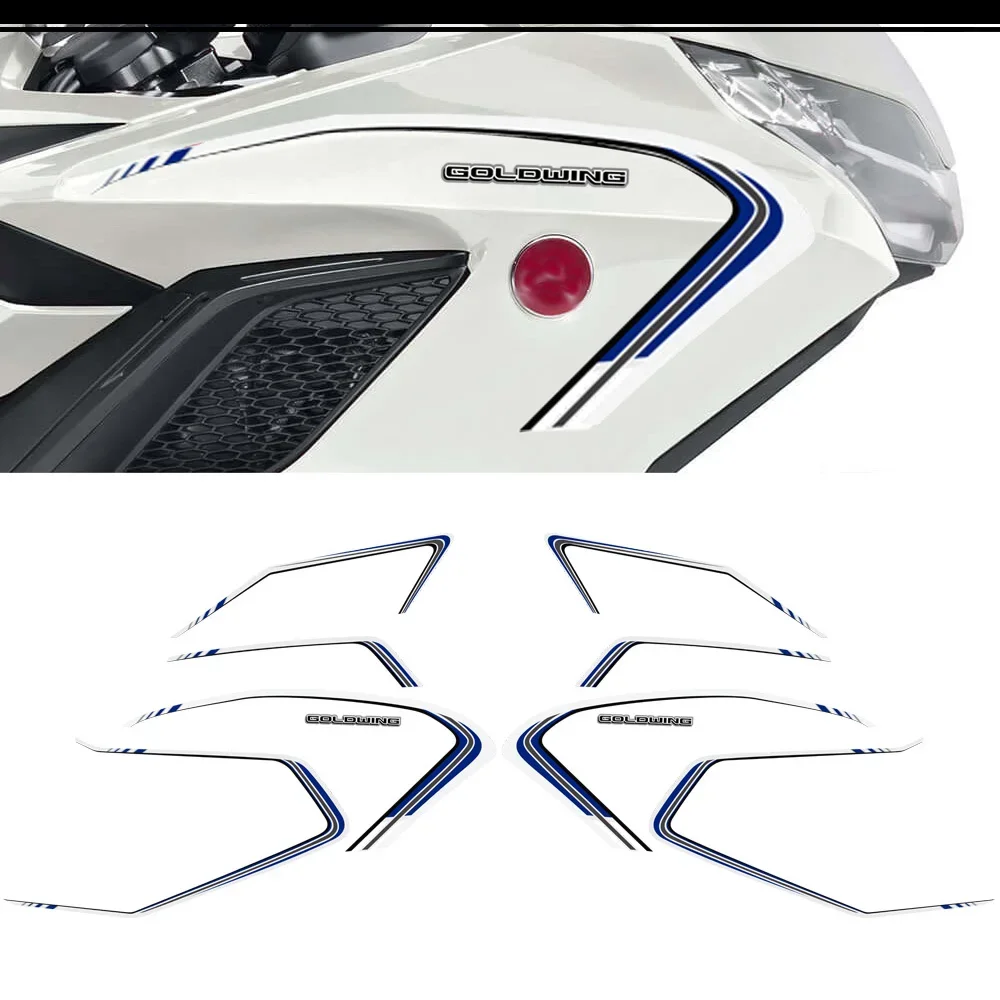 

Motorcycle GL 1800 Touring Stickers Decal Kit Case For HONDA Goldwing GL1800 Tank Pad Protector Fairing Fender 2018 2019 2020