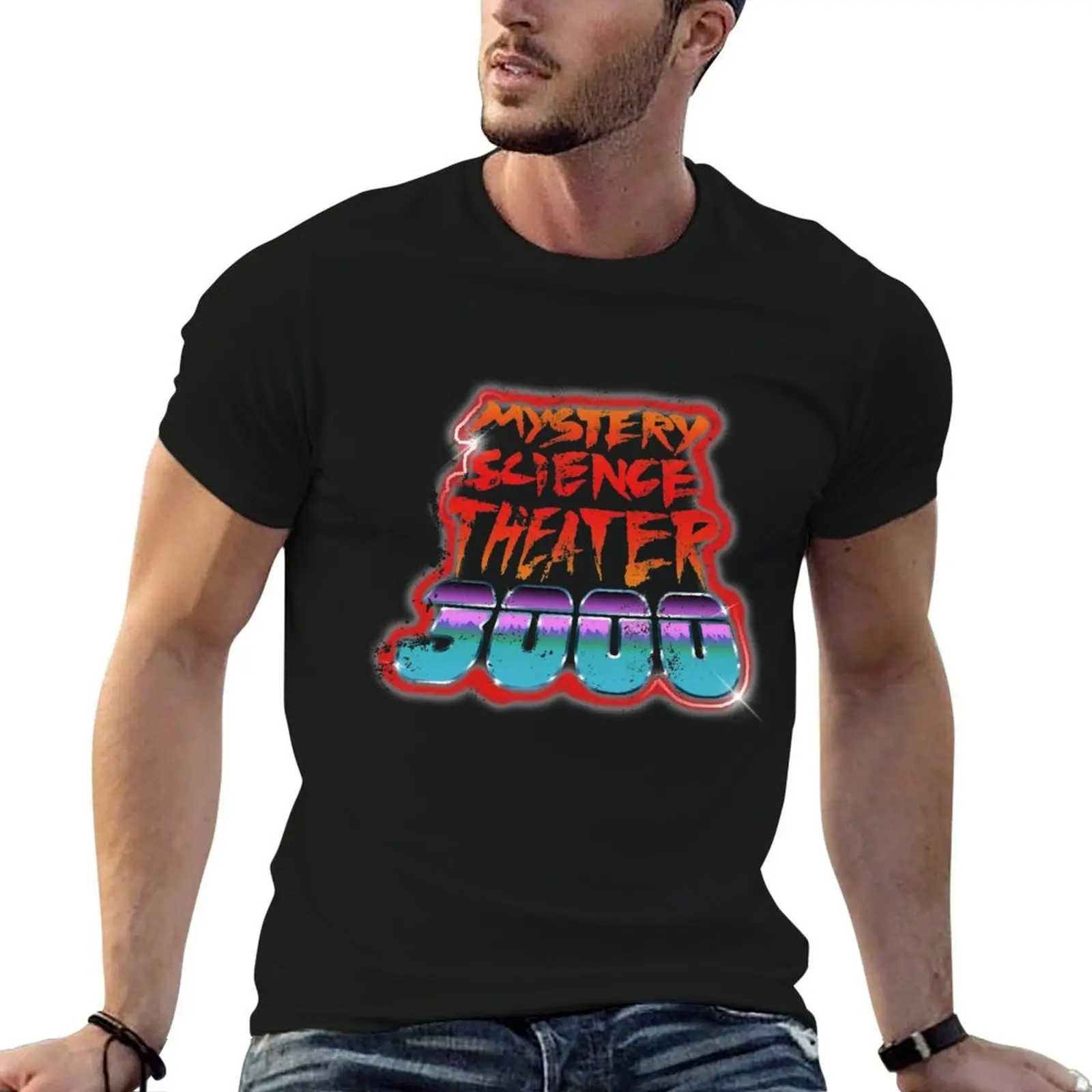 MST3K '84 T-Shirt t shirts for man graphic tees man t shirts cotton man t shirt cotton high quality T-shirt