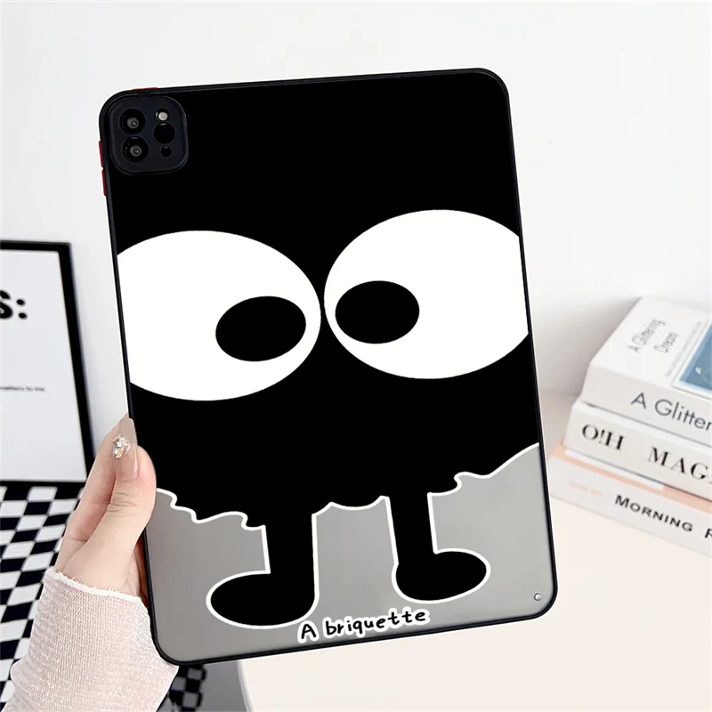 Cute Cartoon Eyes Coal Ball Cover for IPad 10 Case10.9 9th 8th 7th Gen Air 4 5 th Generation 2022 Pro 11 12.9 10.5 Mini 6 Cases