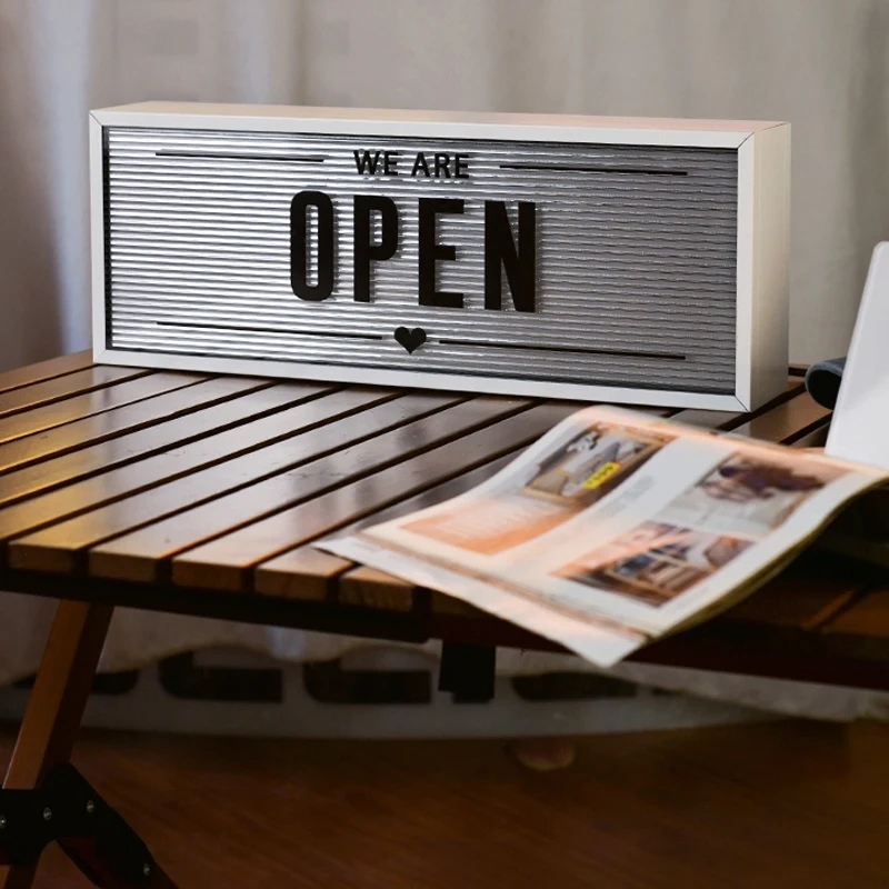 Corrugated Board Acrylic Light Box, Advertising Board with Replaceable Panel - view 3